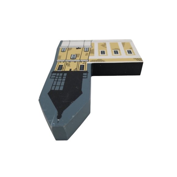 Cat's Meow Village Lighthouse Series Split Rock Signed Faline 1993 - Picture 5 of 8